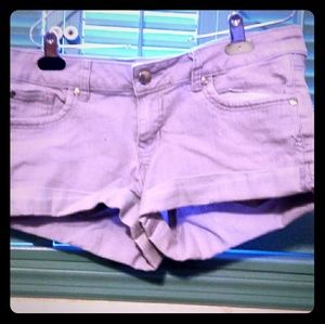 Lavender shorts